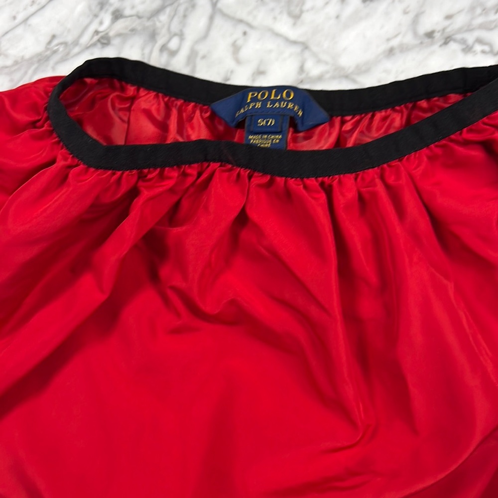 Ralph Lauren silk dress skirt size 7. Worn one Christmas